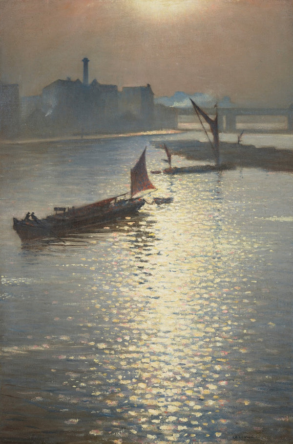From Waterloo Bridge circa 1938