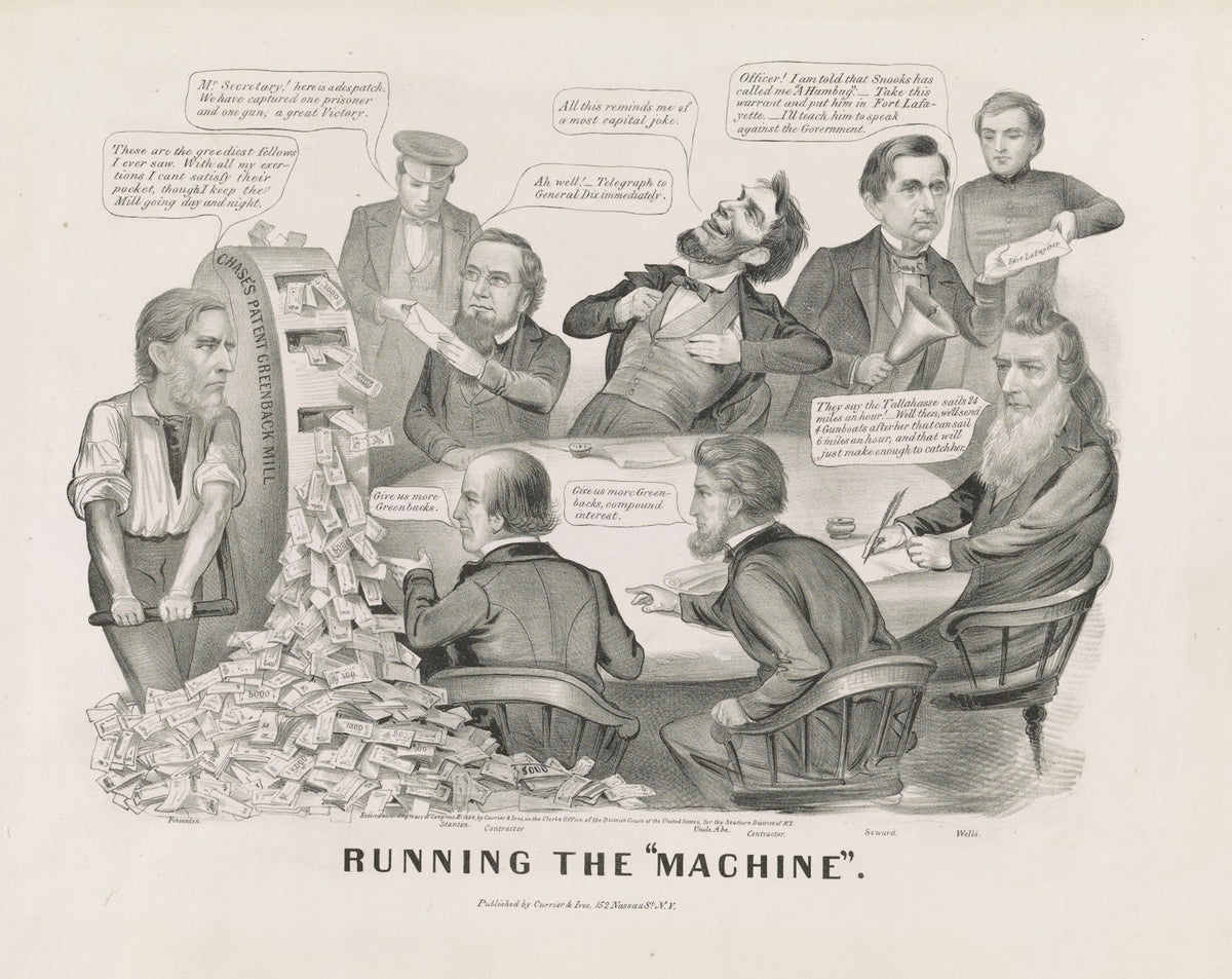 Running the machine 1864