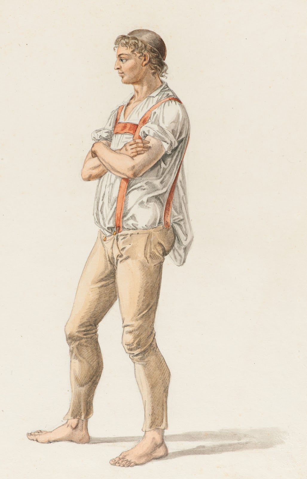 Studie eines jungen Bauern 1804