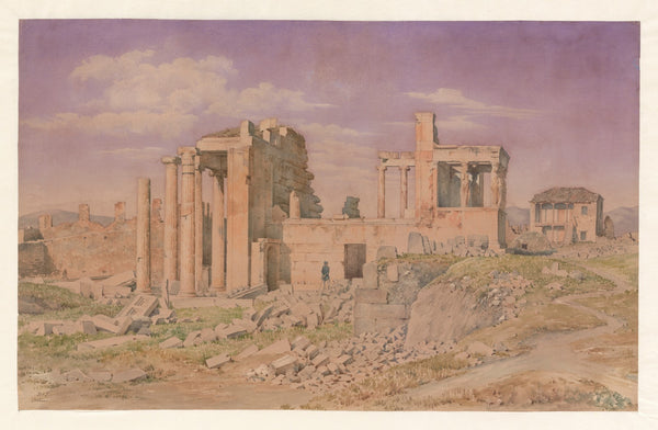 Greece Athens Erechtheion 1853