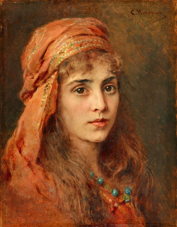 Portrait of a young woman