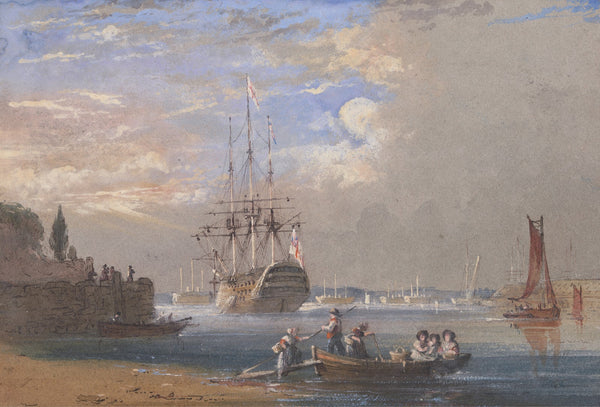 HMS St Vincent at Plymouth