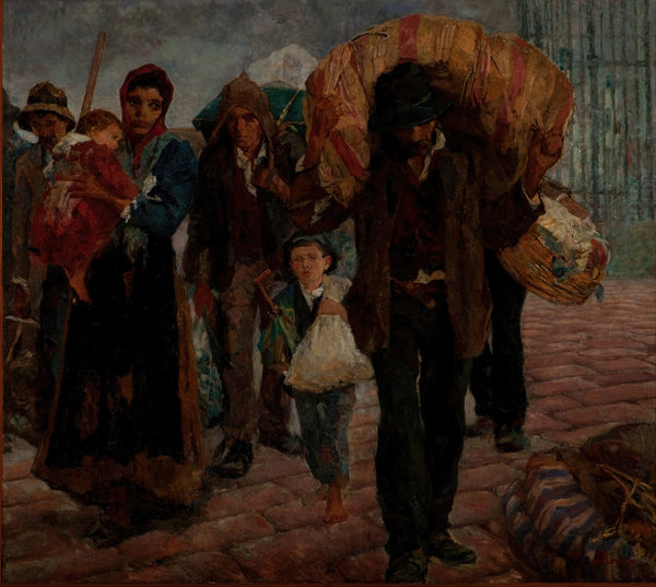 The Emigrants c 1910