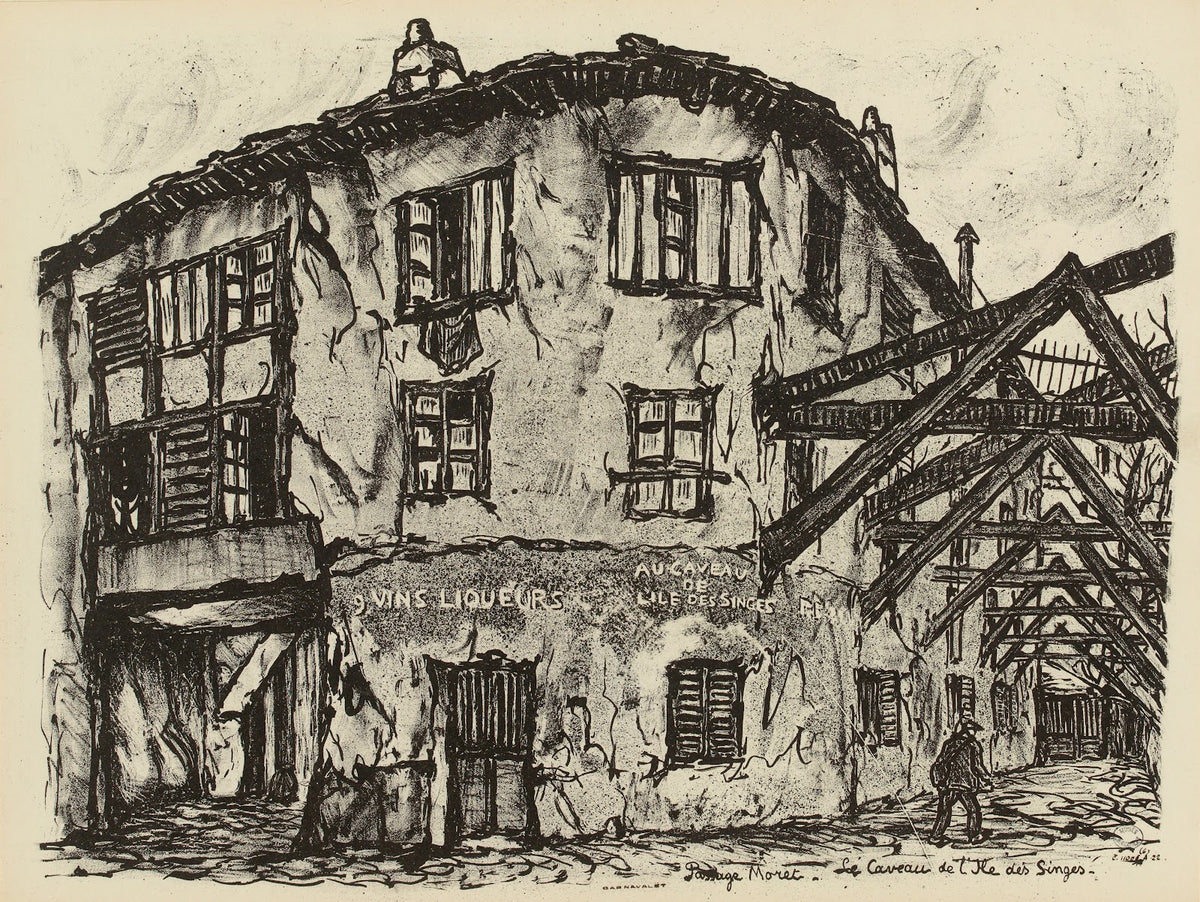 Passage Moret Au caveau de lîle des singes 1921