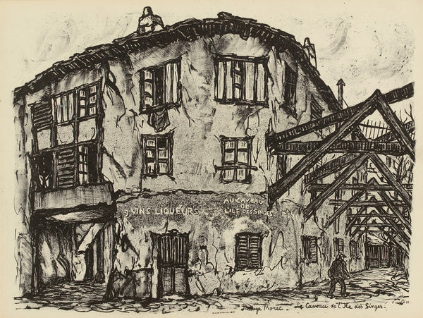 Passage Moret Au caveau de lîle des singes 1921