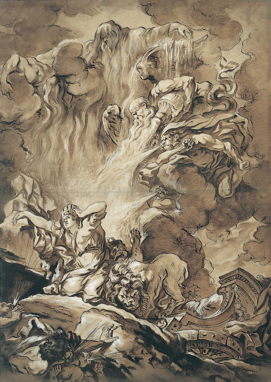The Deliverance of Cybele an Allegory of the Seasons