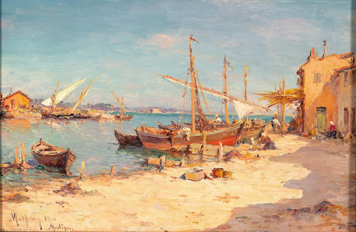 A Scene in Martigues 1910