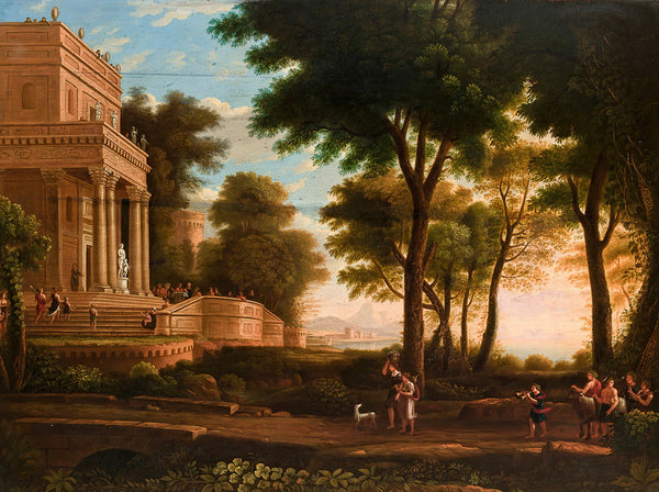 Landscape with a Classical Structure 1821