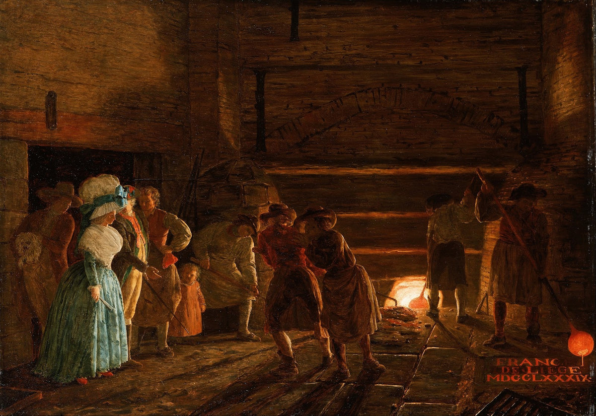Interior of a Foundry 1789