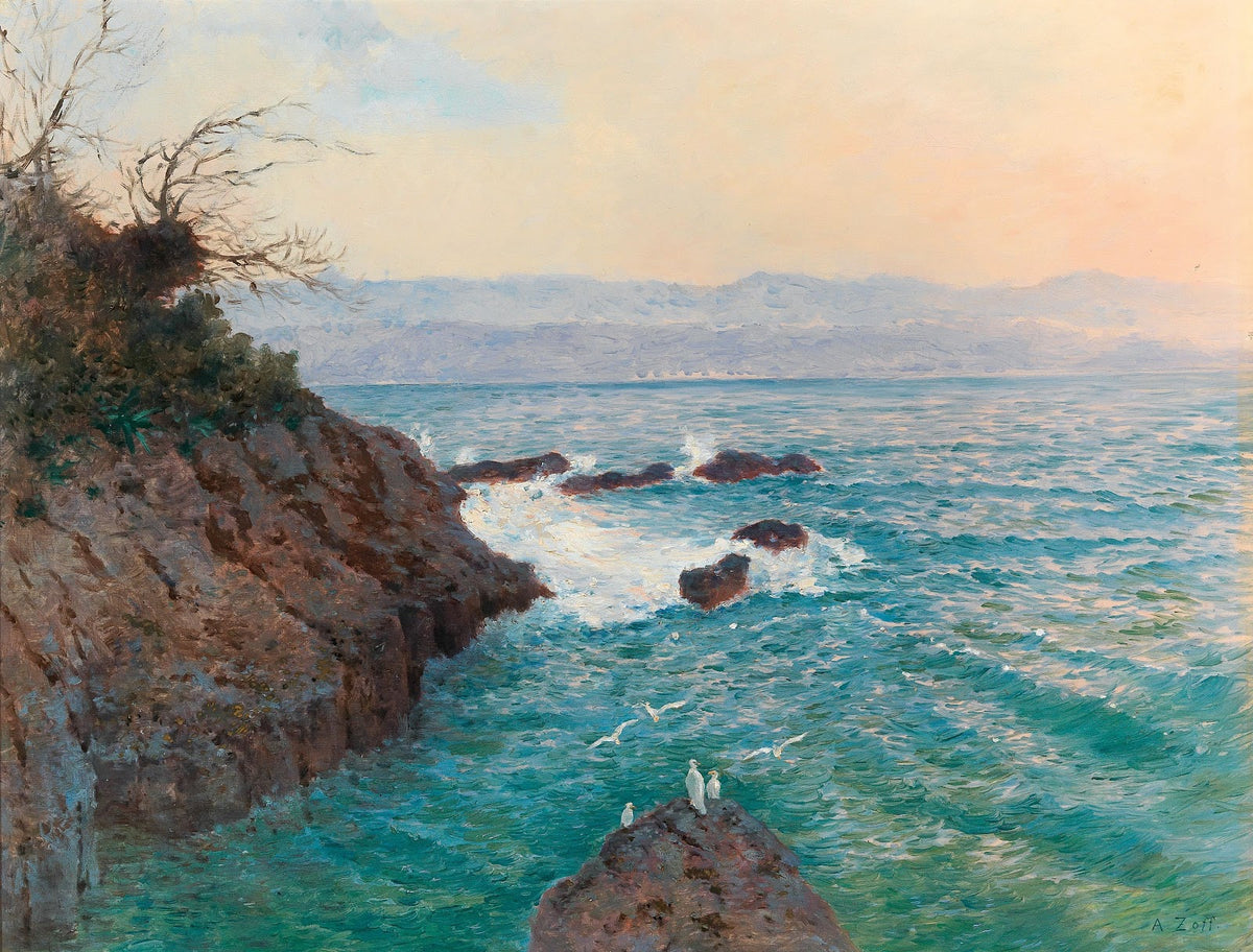 A View Of The Nervi Coast