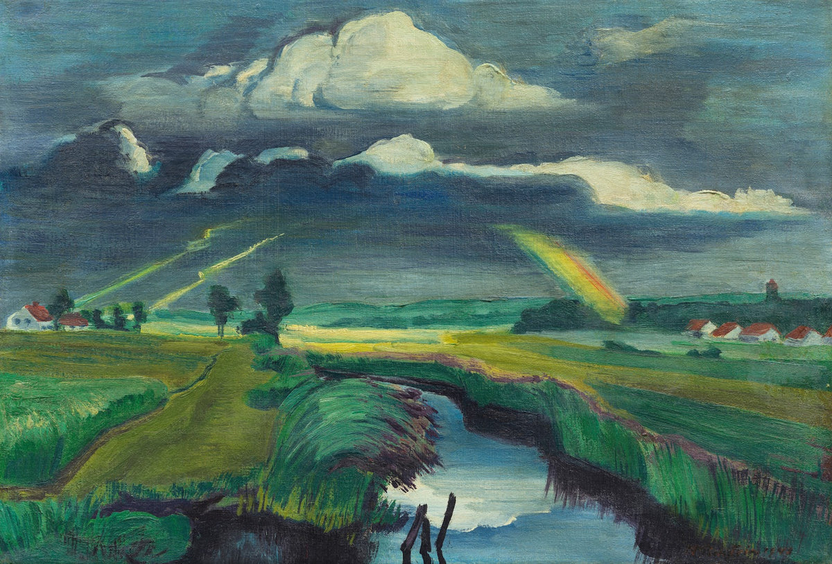 Passing thunderstorm 1941
