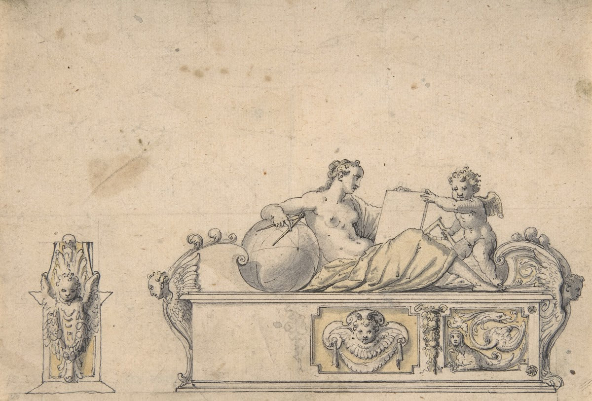 Allegory of Geometry late 16th early 17th century