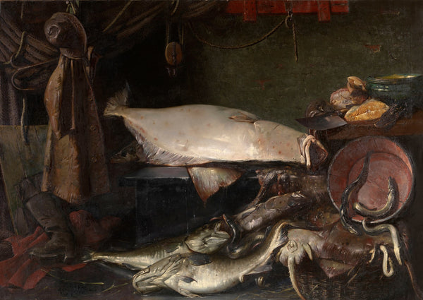 Still Life with Fish 1888