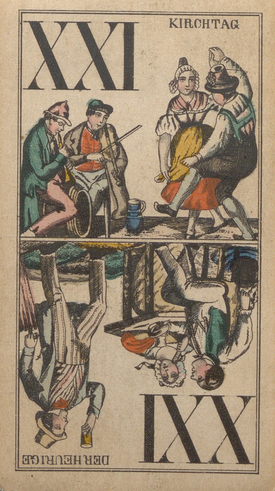XXI Kirchtag Der Heurige 1850