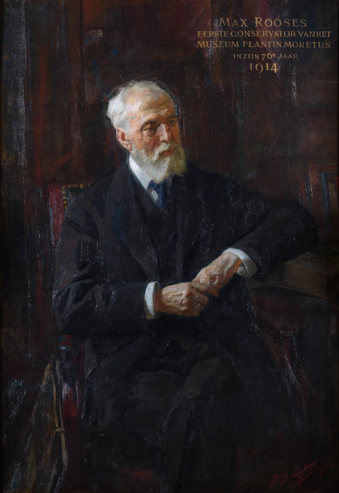 Portret van Max Rooses 1914