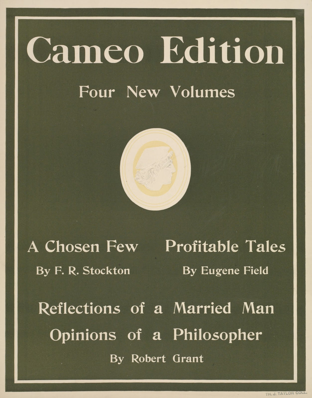 Cameo edition 1895 1911