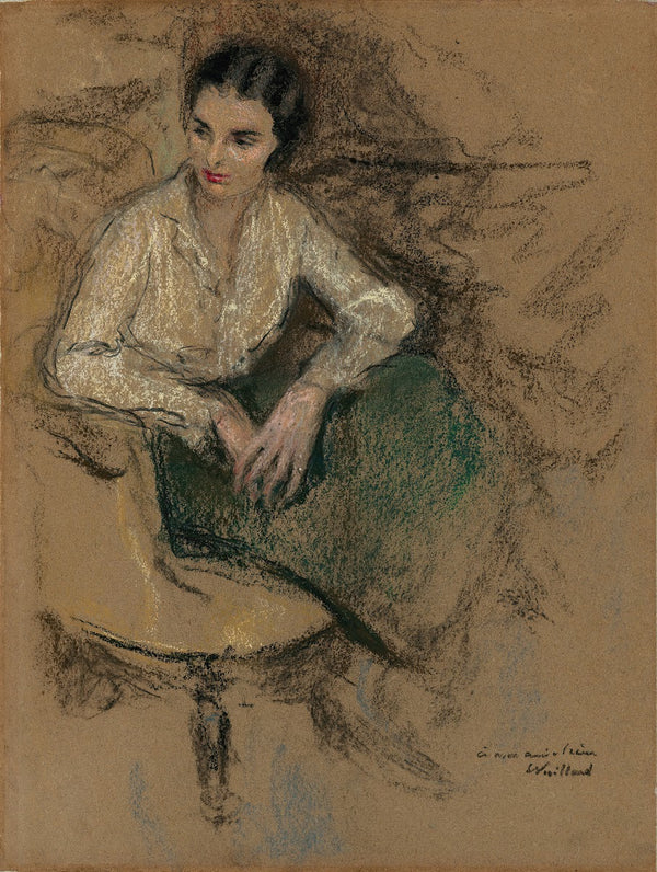 Portrait dIrène Montanet 1931