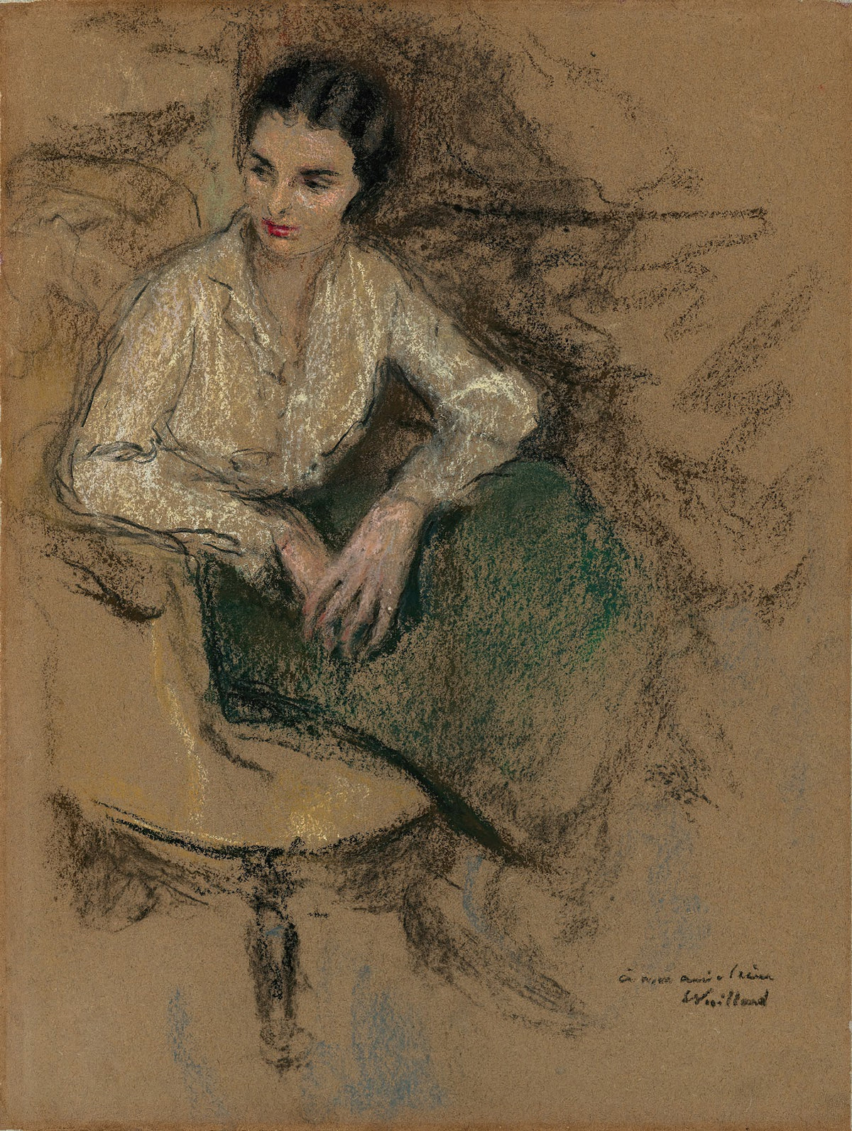 Portrait dIrène Montanet 1931