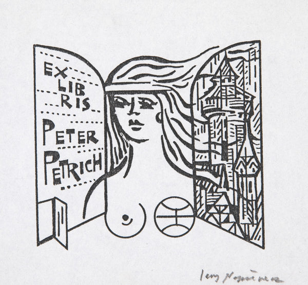 Ekslibris Peter Petrich 1992