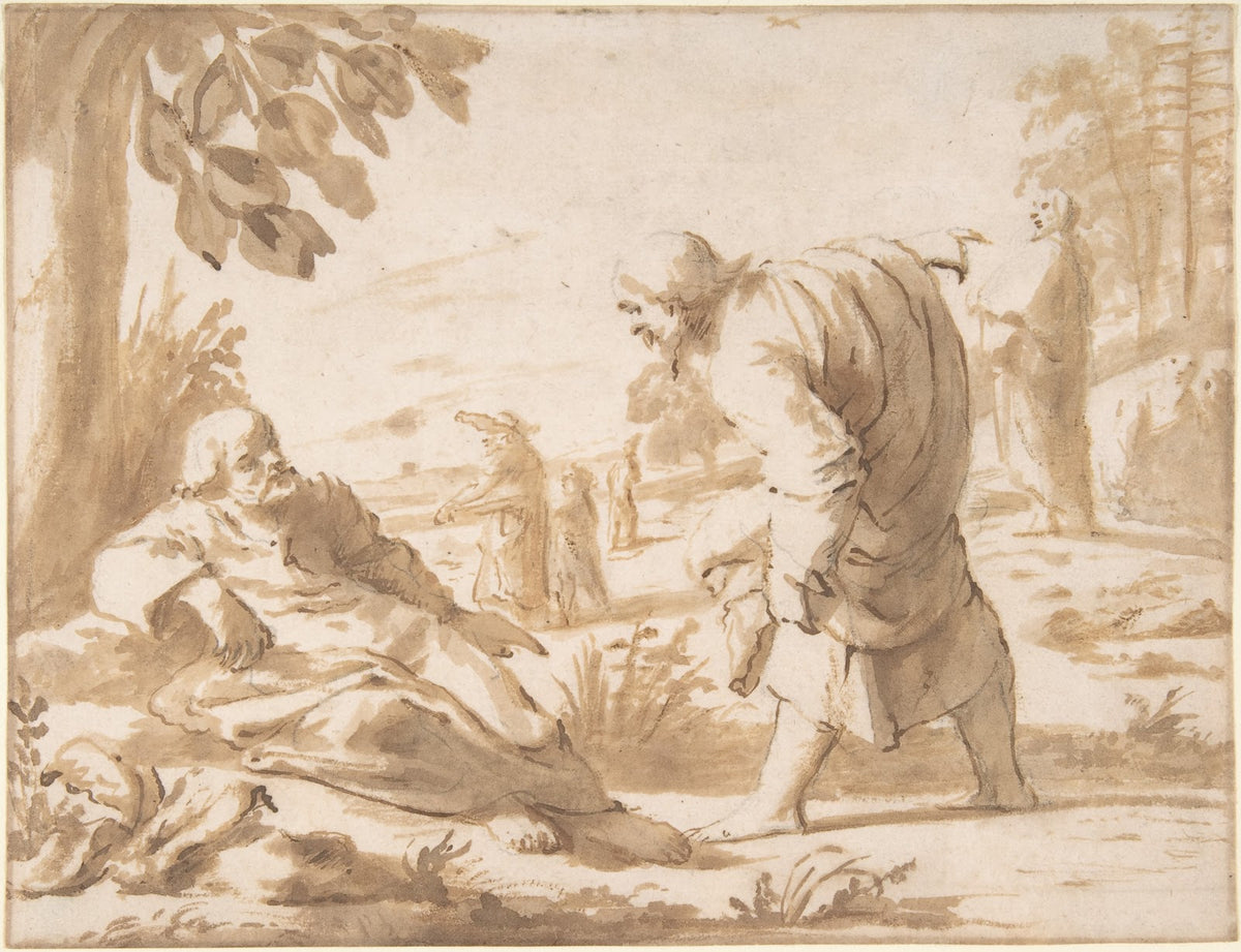 St John the Baptist Pointing to Christ 17th century