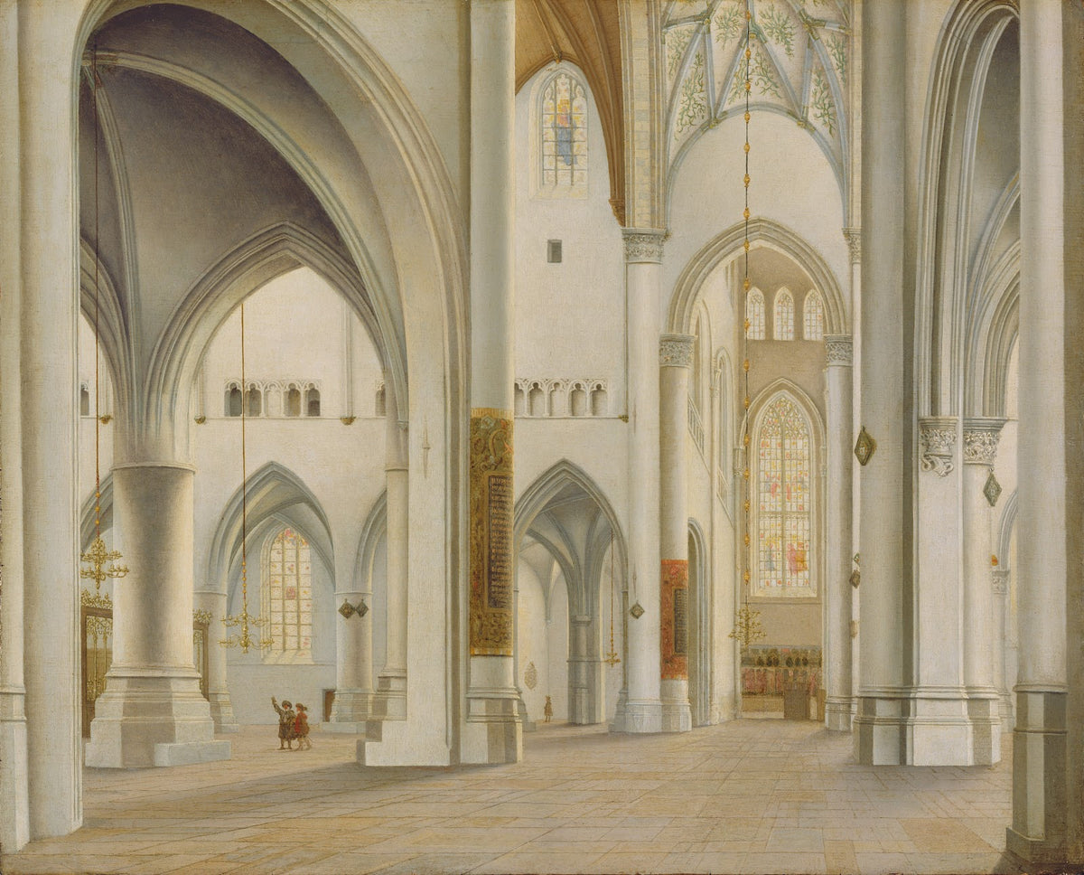 The Interior of Saint Bavo Haarlem 1628