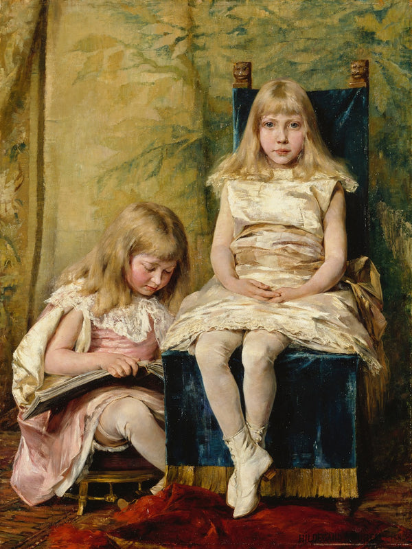 Hildegard and Alfhild Tamm 1882