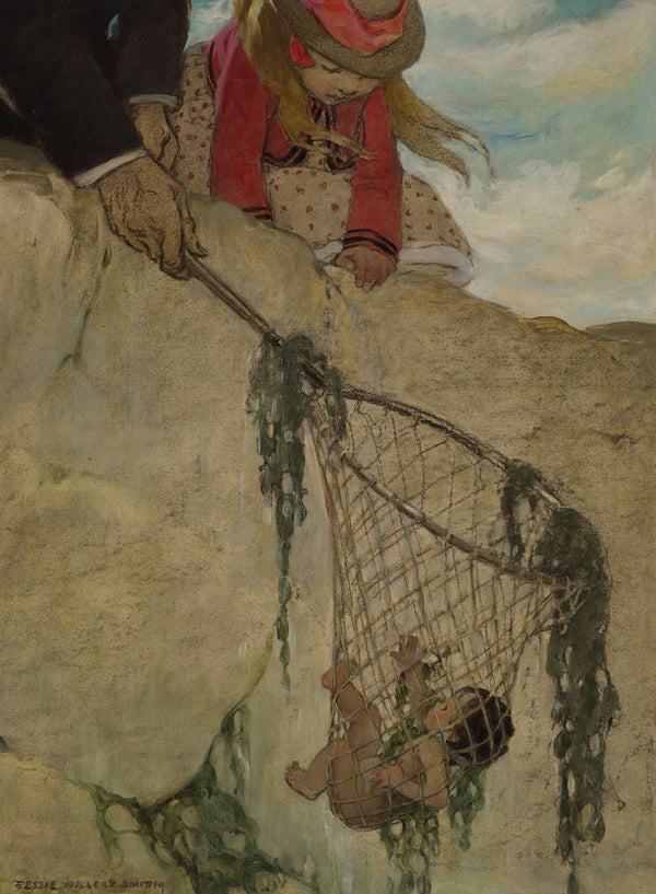 He felt the net very heavy 1916