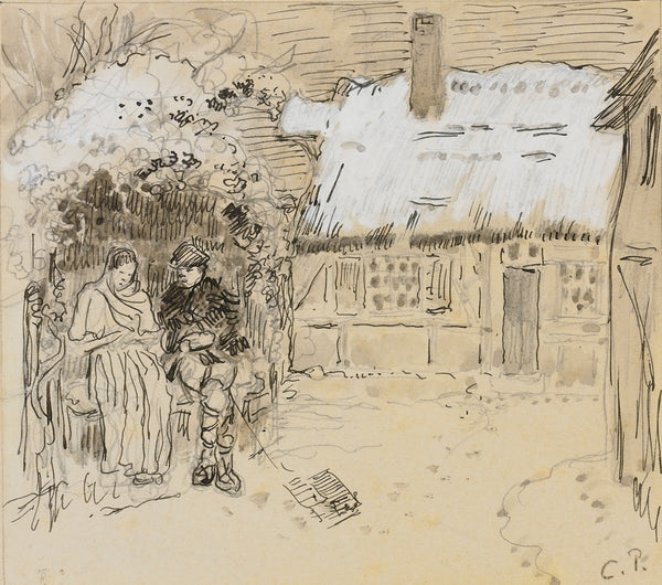Sous La Tonnelle Study For Daphnis And Chloë circa 1895 1899