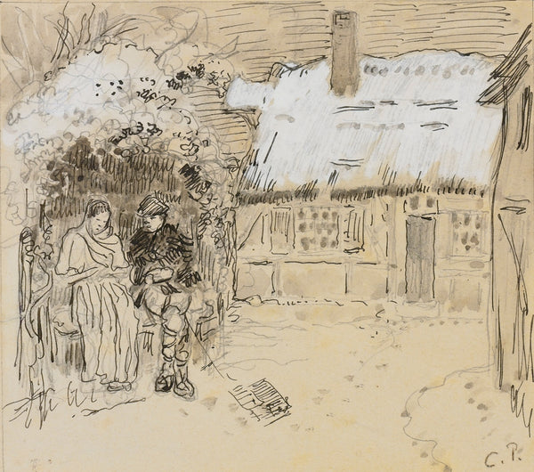 Sous La Tonnelle Study For Daphnis And Chloë circa 1895 1899