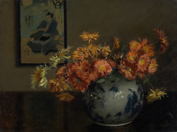 Chrysanthemums A Japanese Arrangement 1890 1900