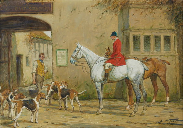 At the stable