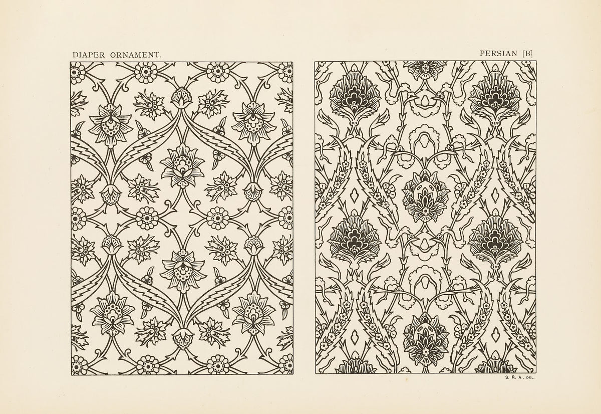 Outlines of ornament in the leading styles Pl23 1881