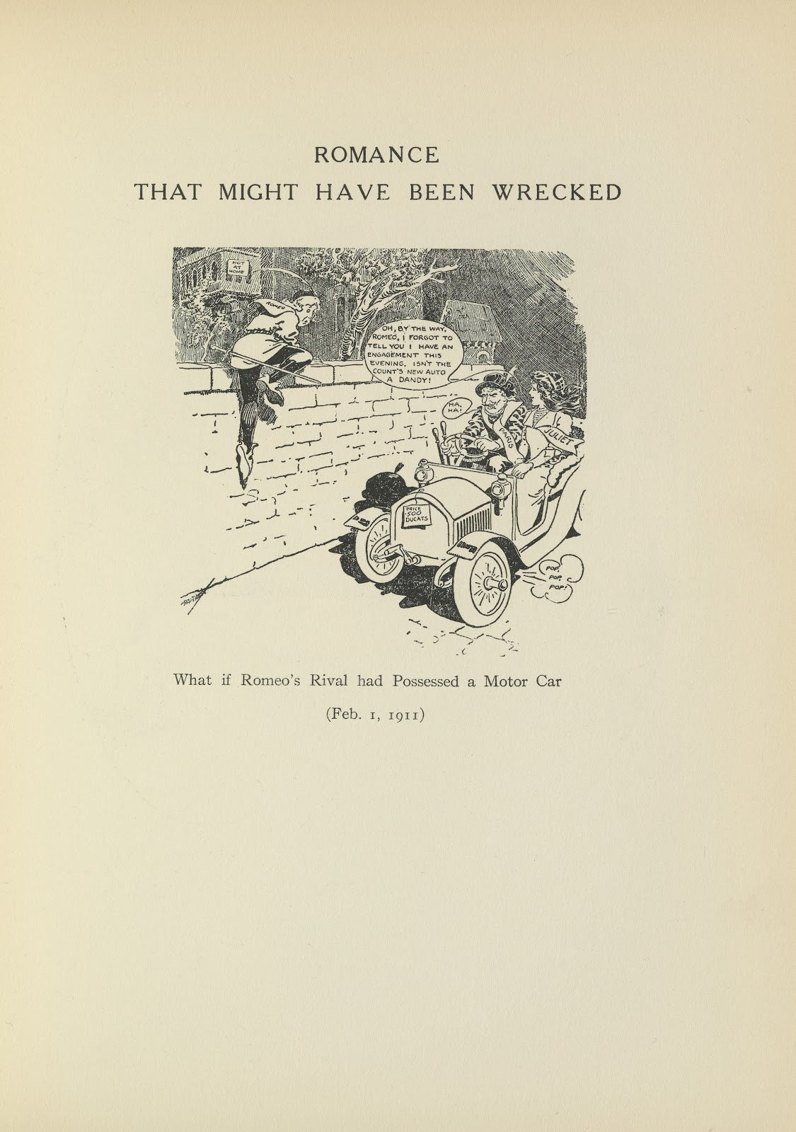 Romance That Might Have Been Wrecked 1911