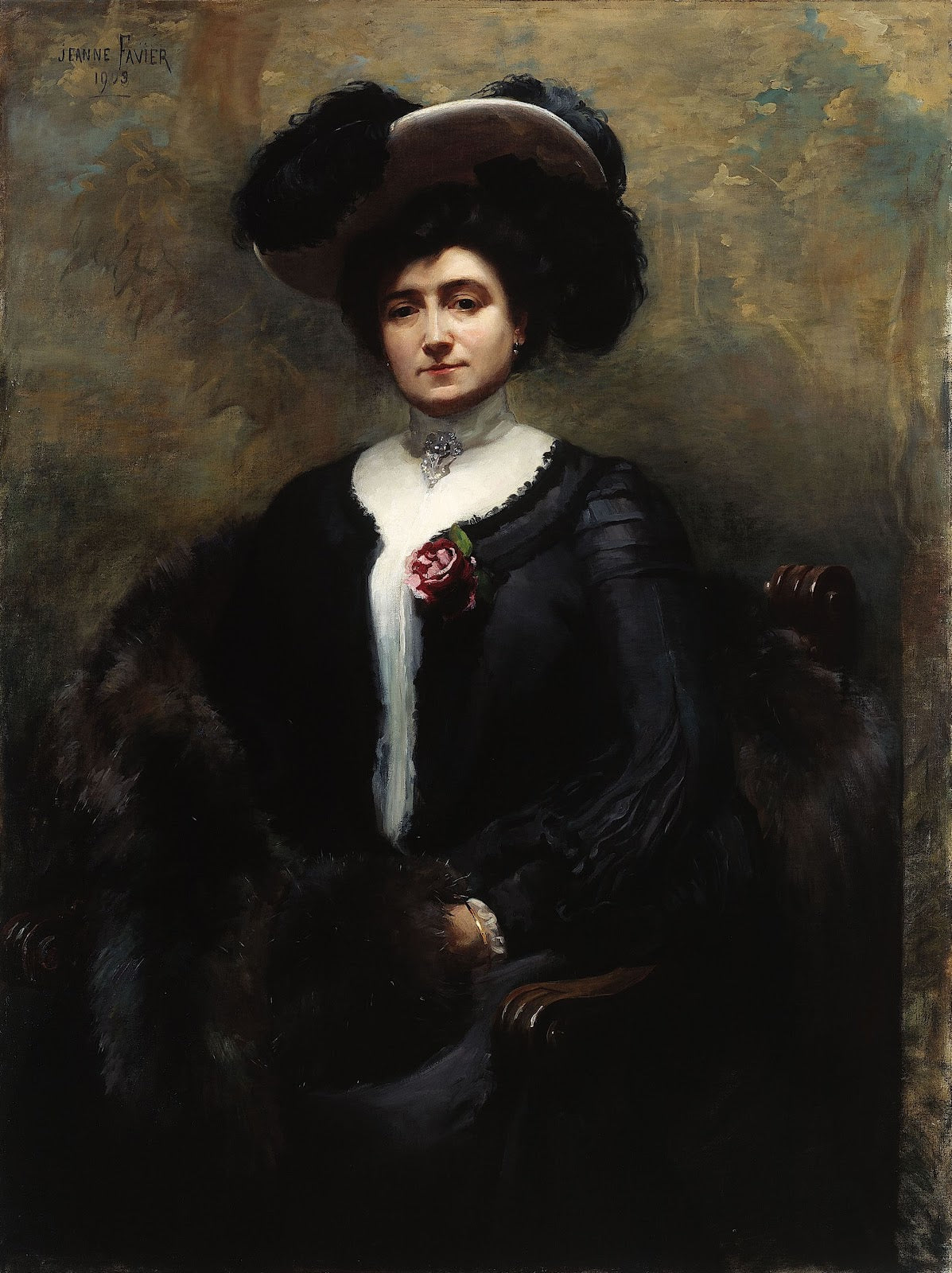 Portrait de Marie Louise Cognacq née Jay 1903