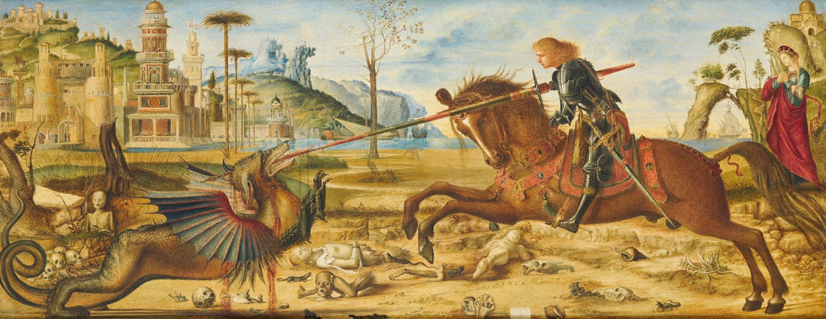 St George And The Dragon 1885