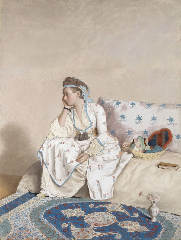 Marie Fargues the Painters Wife 1756 1758