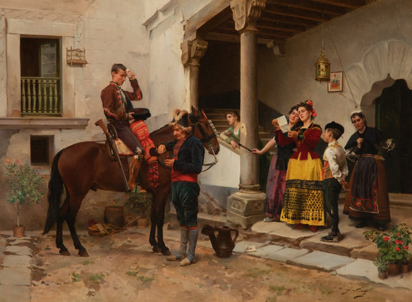 Arrival of the messenger