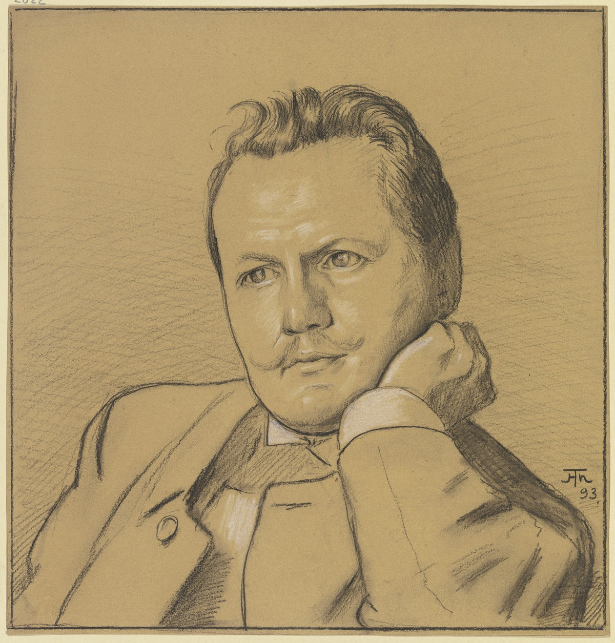 Bildnis Otto Julius Bierbaum 1893