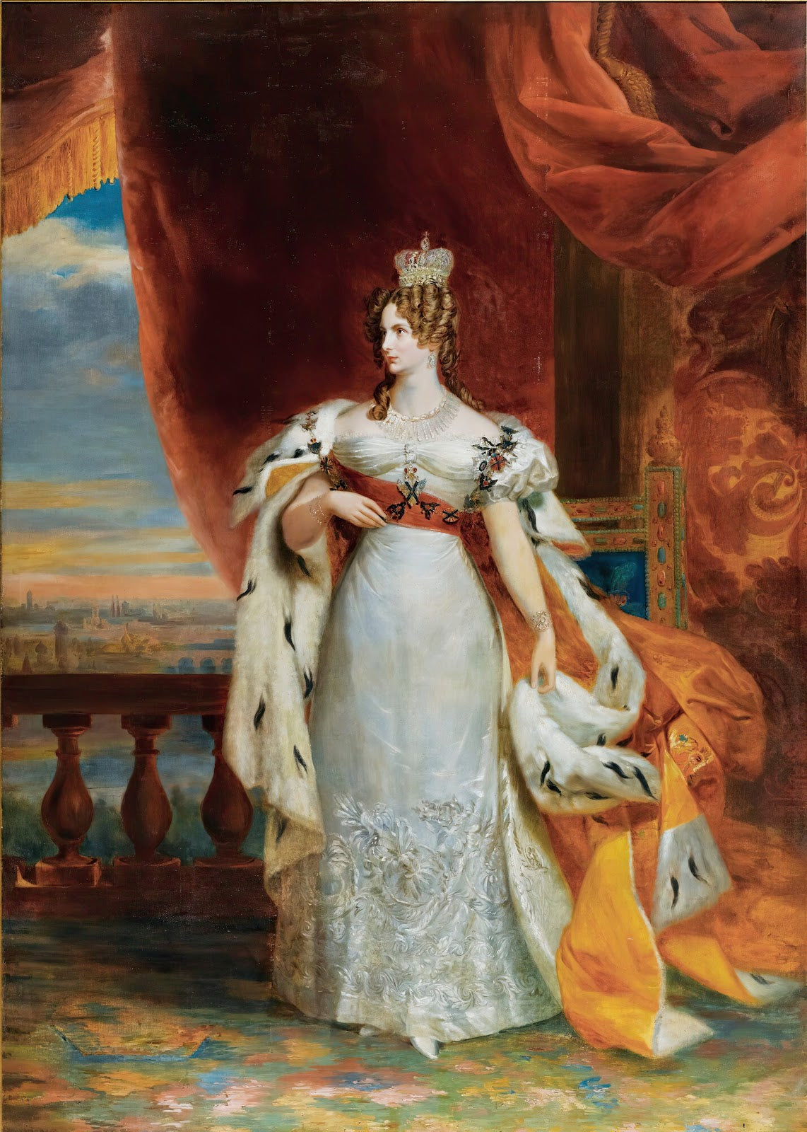 Portrait Of Empress Alexandra Fedorovna