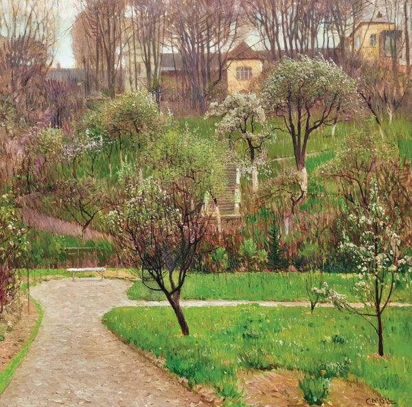 Garten in Döbling Garden in Döbling Vienna circa1908