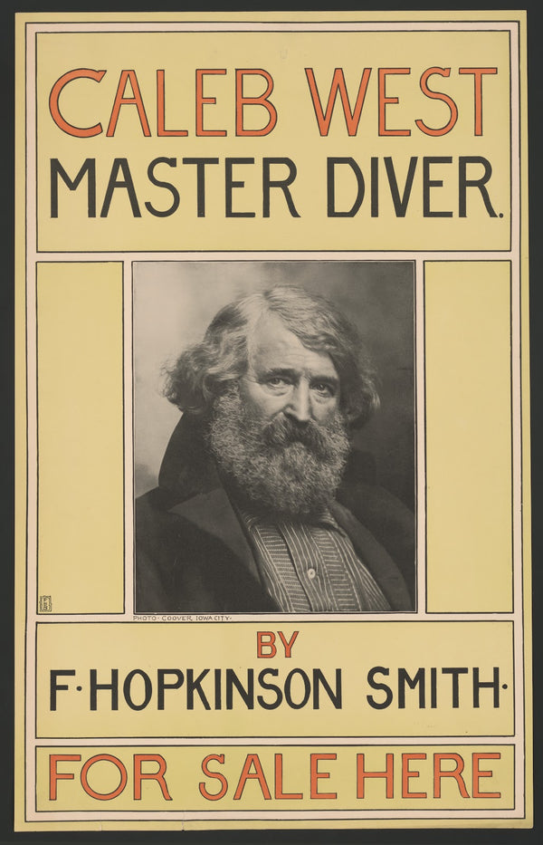 Caleb West master diver by F Hopkinson Smith For sale here 1900