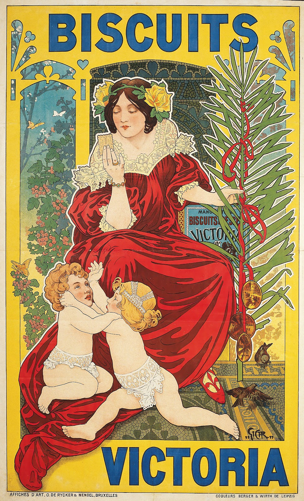 Biscuits Victoria 1900