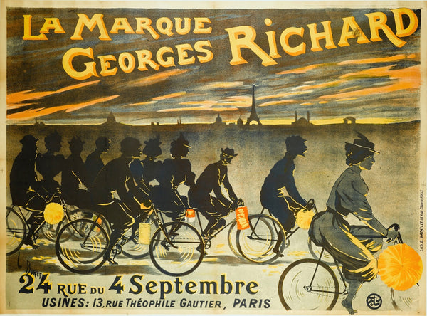 La Marque Georges Richard 24 Rue Du 4 Septembre Usines 13 Rue Theophile Gautier