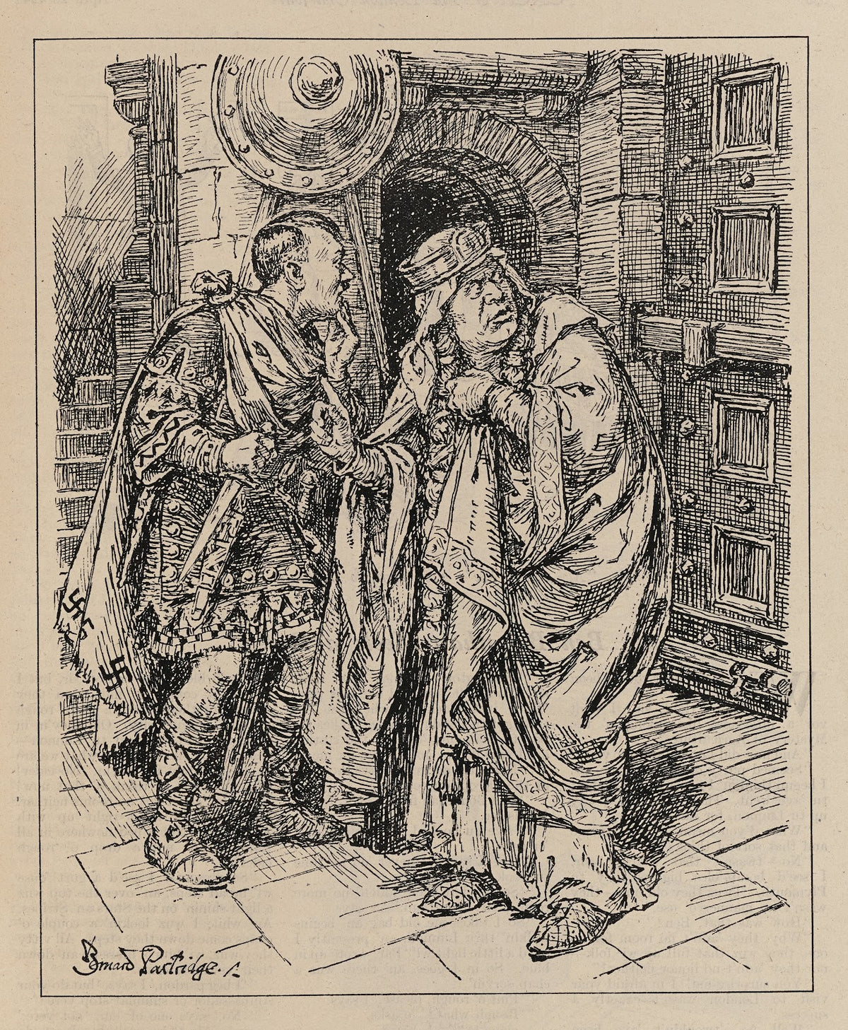 Macduff at the gate 1943