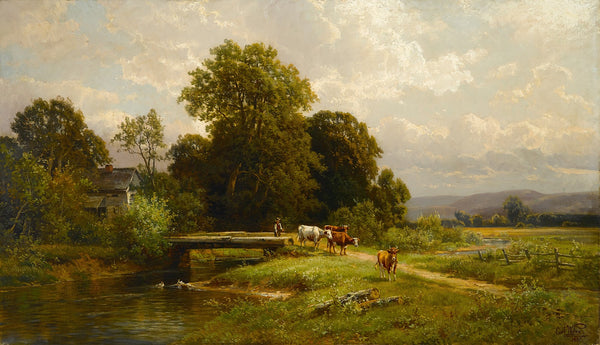 Driving the Cattle Home 1887