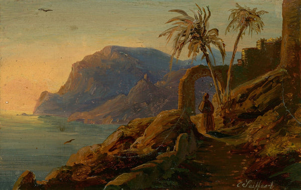 Sunset on Capri