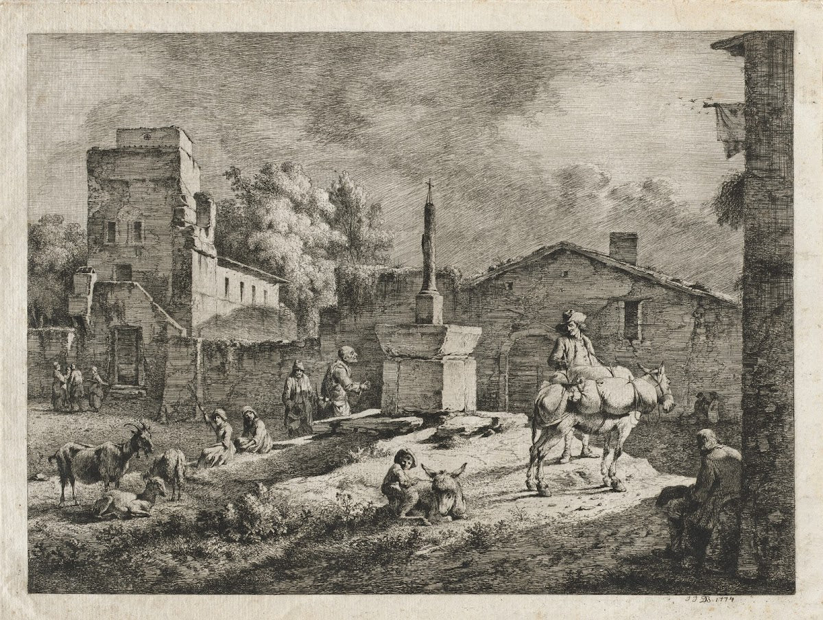 View of Saint Andeol 1774