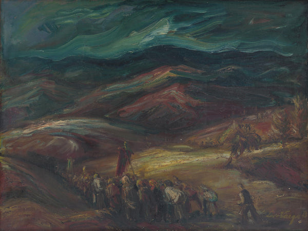 Landscape with Procession 1943