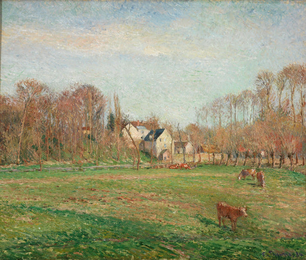 Field and Mill at Osny 1884