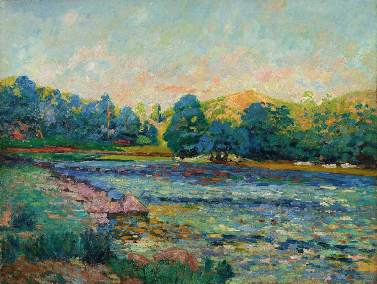 Bords de rivière circa 1905